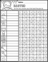 Vista previa - Unidades / Secuencias / Situaciones de Aprendizaje - HOLIDAYS FUN Easter Language WORKSHEETS LEVEL 2 FS - página 3