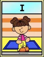 Vista previa - Decoración del aula - How I Teach My Kids Series PERSONAL PRONOUNS Girl POSTERS FS - página 2