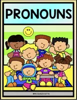 Vista previa - Decoración del aula - How I Teach My Kids Series PERSONAL PRONOUNS Boy POSTERS FS - página 1