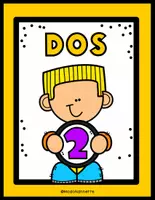 Vista previa - Decoración del aula - How I Teach My Kids Series POSTERS DE NÚMEROS ESPAÑOL con niños FS - página 3