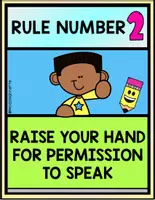 Vista previa - Decoración del aula - How I Teach My Kids Series RULES OF THE CLASS FS - página 3