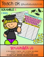 Vista previa - Unidades / Secuencias / Situaciones de Aprendizaje - I CAN PLAY SERIES SCRAMBLE TIME Graduation Girl 3 FS - Portada