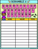 Vista previa - Unidades / Secuencias / Situaciones de Aprendizaje - I CAN PLAY SERIES SCRAMBLE TIME Graduation Girl 2 FS - página 1