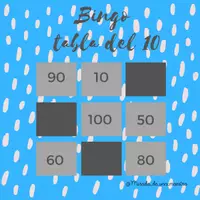 Vista previa - Unidades / Secuencias / Situaciones de Aprendizaje - BINGO TABLAS DE MULTIPLICAR - página 3