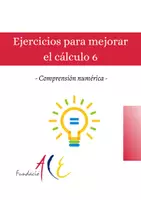 Vista previa - Hojas de trabajo - Ejercicios para mejorar el cálculo 6 - Portada