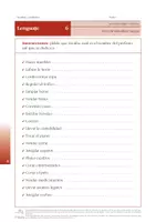 Vista previa - Hojas de trabajo - Ejercicios para mejorar el lenguaje 6 - página 1