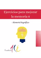 Vista previa - Hojas de trabajo - Ejercicios para mejorar la memoria 8 - Portada