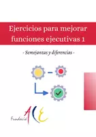 Vista previa - Hojas de trabajo - Ejercicios para mejorar funciones ejecutivas 1 - Portada