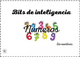 Vista previa - Tarjetas / Manipulativos - Bits de inteligencia: Números (Sin nombre) - Portada