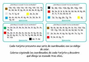 Vista previa - Hojas de trabajo - Funciones Ejecutivas: Dibujo con coordenadas - página 2