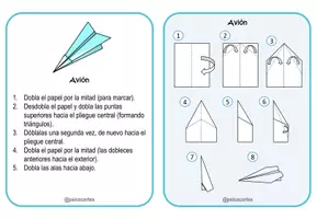 Vista previa - Manualidades / Dibujos para colorear - Funciones Ejecutivas: Origami (instrucciones) - página 2