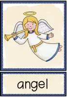 Vista previa - Tarjetas / Manipulativos - NATIVITY - Tarjetas de imágenes y palabras - página 1