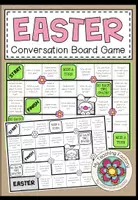 Vista previa - Hojas de trabajo - Easter - Conversation Board Game - Portada