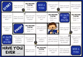 Vista previa - Hojas de trabajo - Have you ever - Conversation Board games - página 1