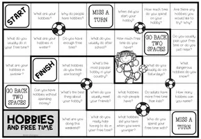 Vista previa - Juegos / Gamificación - Hobbies and Free Time - Conversation Board Game - página 2