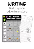 Vista previa - Hojas de trabajo - Roll a story - Creative Writing Package - PAQUETE DE AHORRO - página 2