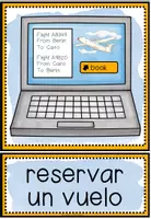 Vista previa - Tarjetas / Manipulativos - ESPAÑOL - Tarjetas de imágenes y palabras - PAQUETE DE AHORRO - página 2