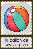 Vista previa - Tarjetas / Manipulativos - L’ÉTÉ - Tarjetas de imágenes y palabras - página 1