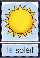 Vista previa - Tarjetas / Manipulativos - LE TEMPS - Tarjetas de imágenes y palabras - página 3