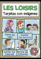 Vista previa - Tarjetas / Manipulativos - LES LOISIRS - Tarjetas de imágenes y palabras - Portada