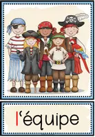 Vista previa - Tarjetas / Manipulativos - LES PIRATES - Tarjetas de imágenes y palabras - página 2