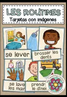 Vista previa - Tarjetas / Manipulativos - LES ROUTINES - Tarjetas de imágenes y palabras - Portada