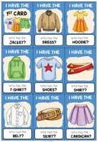 Vista previa - Juegos / Gamificación - CLOTHES - I have ... Who has ...? - página 2