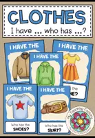 Vista previa - Juegos / Gamificación - CLOTHES - I have ... Who has ...? - Portada