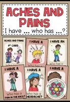 Vista previa - Juegos / Gamificación - ACHES AND PAINS - I have ... Who has ...? - Portada
