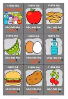 Vista previa - Juegos / Gamificación - FOOD - I have ... Who has ...? - página 1