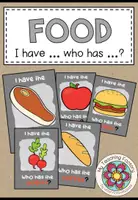 Vista previa - Juegos / Gamificación - FOOD - I have ... Who has ...? - Portada