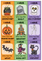 Vista previa - Juegos / Gamificación - HALLOWEEN - I have ... Who has ...? - página 2