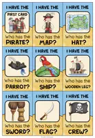 Vista previa - Juegos / Gamificación - PIRATES - I have ... Who has ...? - página 1