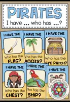 Vista previa - Juegos / Gamificación - PIRATES - I have ... Who has ...? - Portada