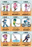 Vista previa - Juegos / Gamificación - SPORTS - I have ... Who has ...? - página 1