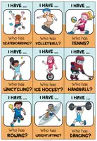 Vista previa - Juegos / Gamificación - SPORTS - I have ... Who has ...? - página 3