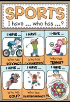 Vista previa - Juegos / Gamificación - SPORTS - I have ... Who has ...? - Portada