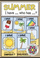 Vista previa - Juegos / Gamificación - SUMMER - I have ... Who has ...? - Portada