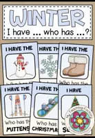 Vista previa - Juegos / Gamificación - WINTER - I have ... Who has ...? - Portada