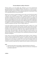Vista previa - Hojas de trabajo - The inner blueprint according to Maria Montessori (taught in English) - Portada