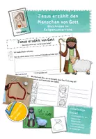 Vorschau - Unterrichtsreihen - Gleichnisse im Religionsunterricht / Schaf - Hirte - Münze - Deckblatt