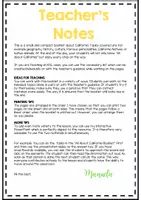 Vista previa - Hojas de trabajo - CALIFORNIA Booklet Sample Pages - FREEBIE - página 3