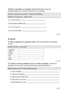 Vorschau - Test - Test de repaso - En el restaurante, pronombres de objeto directo y gerundio (VA 2, U3) - Seite 3
