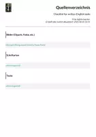 Vorschau - Arbeitsblätter - Checklist for written English tasks - Seite 2