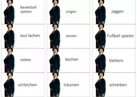 Vorschau - Spiele - Pantomime Kärtchen- Scharade (Gestik und Mimik) - Seite 2