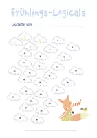 Vorschau - Stationenlernen - Leseverständnis Klasse 3 Frühling - Logicals Frühling Klasse 3 - Seite 3