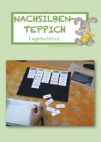 Vorschau - Aufgabenkarten - Nachsilbenteppich - Deckblatt