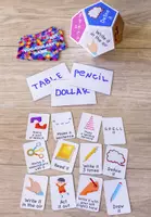 Vista previa - Unidades / Secuencias / Situaciones de Aprendizaje - Vocabulary Dice Game 2 in 1 - Portada