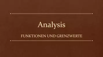 Vorschau - Präsentationen/Tafelbilder - Tafelbilder - Funktionen und Grenzwerte (Materialpaket) - Seite 1