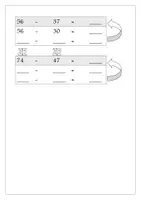 Vorschau - Arbeitsblätter - Addition und Subtraktion zweistelliger Zahlen - Seite 2
